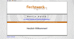 Desktop Screenshot of flechtwerk-eigenart.com